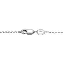Sterling Silver 8-9mm Cultured Tahitian Pearl Circle Necklace