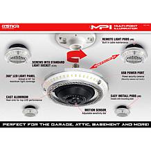 STKR M.P.I. Multi-Point Motion Activated Lighting System - 7500 Lumens