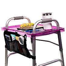 StrongArm Clearview Walker Tray with Storage Bag