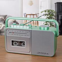 Studebaker SB2130 Portable AM/FM Radio & Cassette Player/Recorder