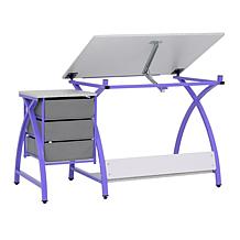 Studio Designs 2-Piece Comet Drafting Table and Stool Set