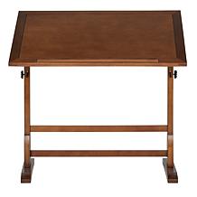 Studio Designs Vintage Solid Wood Drafting Table with Adjustable Top