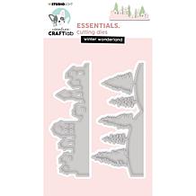 Studio Light CCL Cutting Die Winter Wonderland Essentials 2 PC nr.406