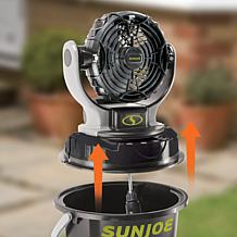 Sun Joe 24-Volt Rotating Fan with Misting Feature