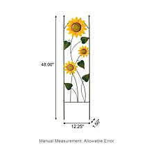 Sunflower Garden Trellis and Stake