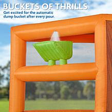 Sunny & Fun Mega Climb N’ Go Inflatable Water Slide Park