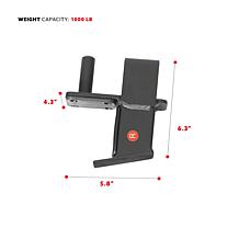 Sunny Health and Fitness J-Hook Attachment for Power Racks and Cages