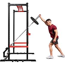 Sunny Health and Fitness Landmine Attachment for Power Racks and Cages