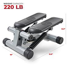 Sunny Health & Fitness Mini Stepper with Bands