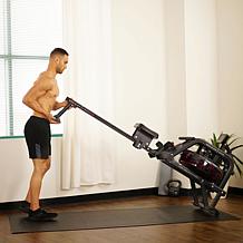 Sunny Health & Fitness Obsidian Surge 500M Water Rowing Machine