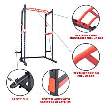 Sunny Health and Fitness Power Zone Strength Rack - SF-XF9925