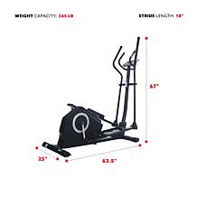 Sunny Health and Fitness Programmable Cardio Elliptical Trainer