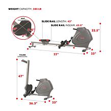 Sunny Health and Fitness SPM Magnetic Rowing Machine
