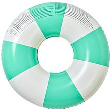 SUNNYLiFE Zest Green Stripe Pool Ring 41.7"
