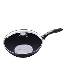 Swiss Diamond Induction, Nonstick 11" Wok with Lid