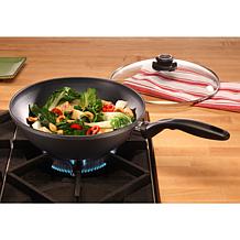 Swiss Diamond Induction, Nonstick 11" Wok with Lid