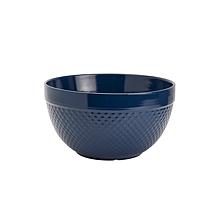 Tabletops Gallery Hobnail 4-Piece Stoneware Mixing Bowl Set - Blues