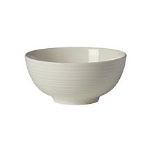 Tabletops Gallery White Lines 12PC Dinnerware Set - Service for 4