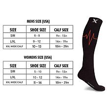 TagCo Extreme Fit Doctor's Orders Knee-High Compression Socks 3-Pack