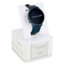 Tahari Ladies Smartwatch with Blue Case - Blue Silicone 