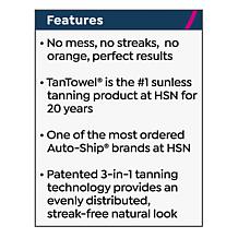 TanTowel® Half-Body Plus 12-pack