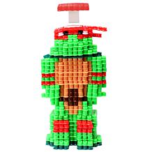 Tara Toy: 3D Pixel Creations - TMNT - 2500 Beads Kit, DIY Figure
