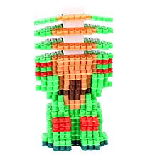Tara Toy: 3D Pixel Creations - TMNT - 2500 Beads Kit, DIY Figure