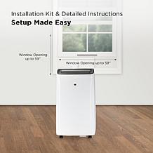 TCL 10,000 BTU Smart Portable Air Conditioner with Heat & Fan