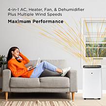 TCL 10,000 BTU Smart Portable Air Conditioner with Heat & Fan