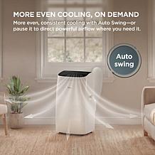 TCL 8,000 BTU SACC (12,000 BTU ASHRAE) Smart Portable Air Conditioner