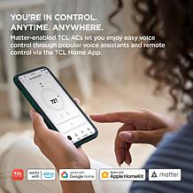 TCL 8,000 BTU SACC (12,000 BTU ASHRAE) Smart Portable Air Conditioner