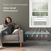 TCL Q-Series 12,000 BTU Smart Inverter Window Air Conditioner w/Heat