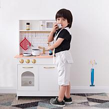Teamson Kids Little Chef Boston Modern Play Kitchen, White