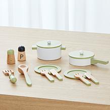Teamson Kids - Little Chef Frankfurt Wooden Cookware Set