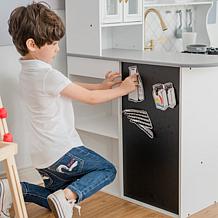 Teamson Kids Little Chef Upper East Retro Play Kitchen, White