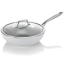 TECHEF CeraTerra Collection 12" Wok/Stir-Fry Pan with Lid