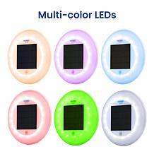 Techko Multicolor Solar Pool Lights 2-Pack
