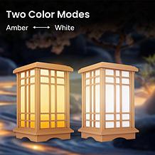 Techko SJL-601-1 Solar Zen Lantern - 15.6" H