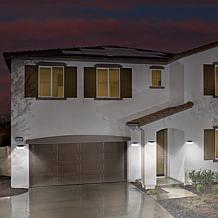 Techko Solar Motion Sensing Wall Light - Two Series 2-Pack