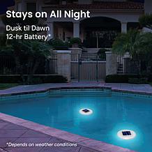 Techko Solar Pool Lights 2-Pack
