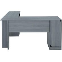 Techni Mobili Functional Storage L-Shaped Computer Desk - Gray