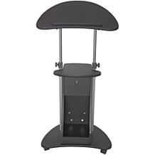Techni Mobili Sit-to-Stand Adjustable Laptop Pedestal on Wheels