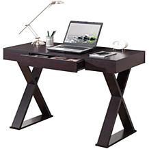 Techni Mobili Trendy Writing Desk with Drawer - Espresso