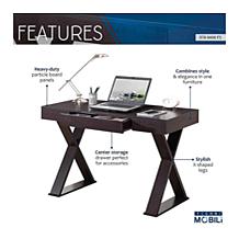 Techni Mobili Trendy Writing Desk with Drawer - Espresso