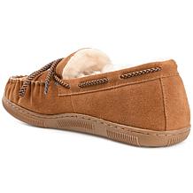 Territory Meander Genuine Sheepskin Moccasin Slipper