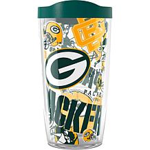 Logo Brands Green Bay Packers 16oz. Game Day Stainless Curved