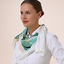 The Green Clover Lightweight Scarf by Youzey