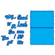 The Stamps of Life 5x7 Deckle Edge Card Base Die Set