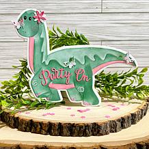 The Stamps of Life 5"x7" Long Neck Dino Shaped Card Fold-it Die Set