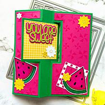 The Stamps of Life 5x7 Square Flip-it Interactive Card Die Set